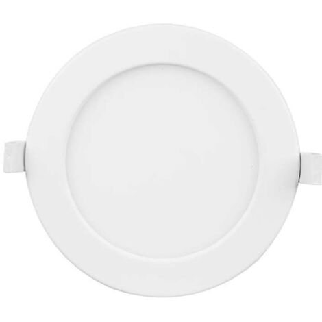 OPTONICA Downlight rond 6W 450lm CCT IP44 - Lumière CCT 3000 + 4000 + 6000K