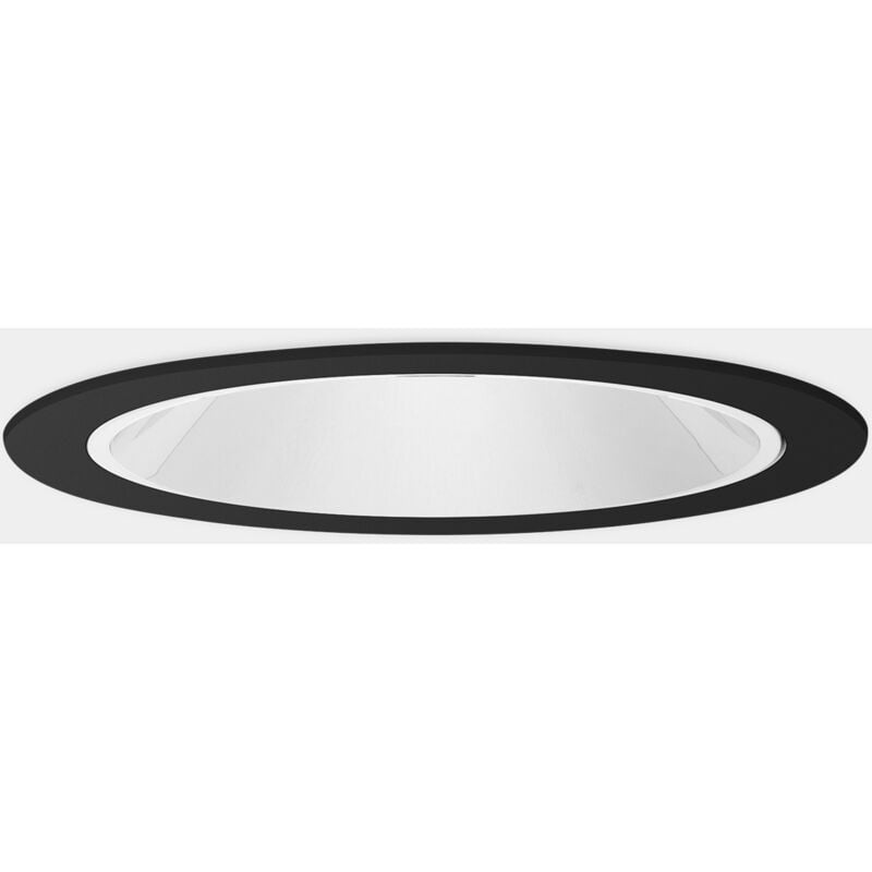 Sia Standard 170 Round Trim downlight redondo con luz led blanca cálida 2700K en color negro