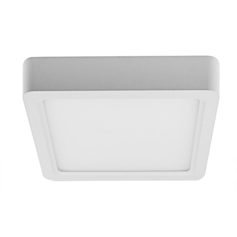 

Aro Cuadrado Sobrepuesto Downliht Con Led 20W Joel D-215 Neutra - Blanco