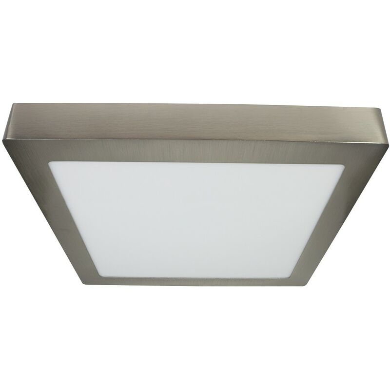 

Downlight superficie cuadrado niquel satinado 25W - Niquel