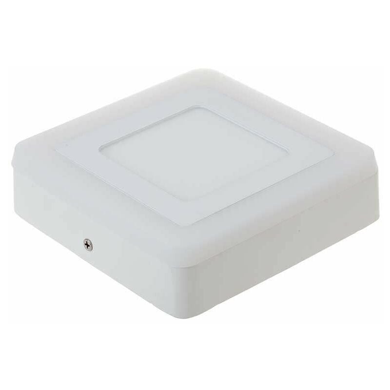 

V-tac - Downlight superficie Twin LED cuadrado 8W 120° Temperatura de color - 6400K Blanco frío