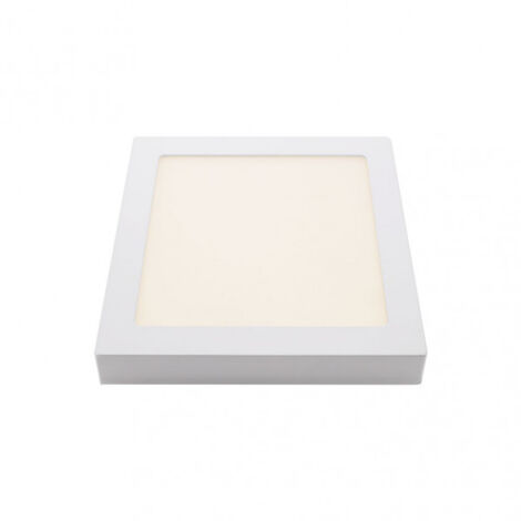 Downlight surface tuf 18w 4000k Blanc Carré 1530lm 3.5x22.5x22.5 Cm