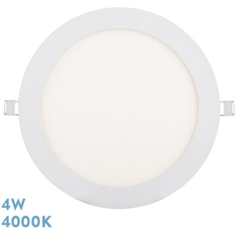 Downlight Tanzanite 4w 4000k Bianco 380lm 1.3x8.2x8.2 Cm Taglio 7D