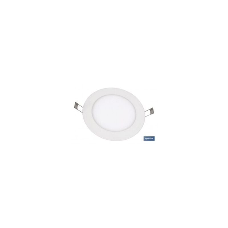 

Downlights empotrar blanco 6w Ø120mm