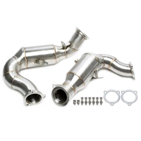 Downpipe Echappement Inox Porsche Macan de 2014 a 2018-41166045