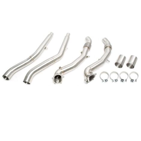 Downpipe Inox pour Audi S6 C7 de 2012 a 2017-76mm-35768472