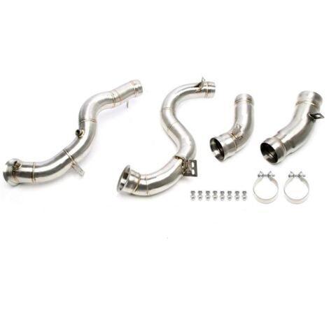 Downpipe Inox pour Mercedes GLC Coupe C253 de 2017 a 2019-C63 AMG-75mm-35814859
