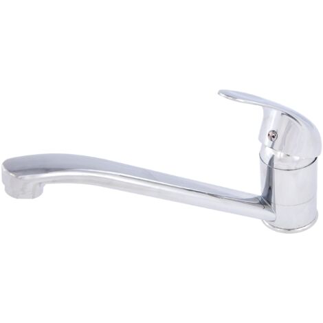 DP Bath GC-0006 Rubinetto Lavello, Argento