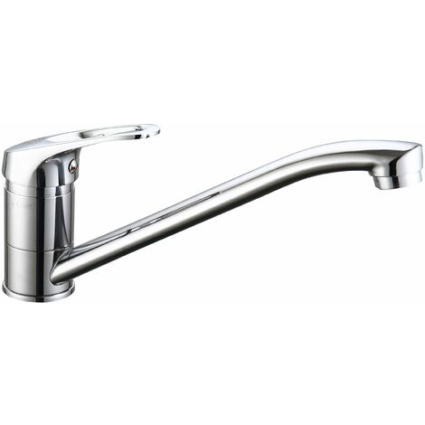 DP Bath GC11063 Rubinetto monocomando per lavello, Argento