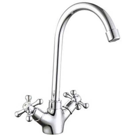 DP Bath GCC005 Serie Almendro Rubinetto Lavello, Cromato