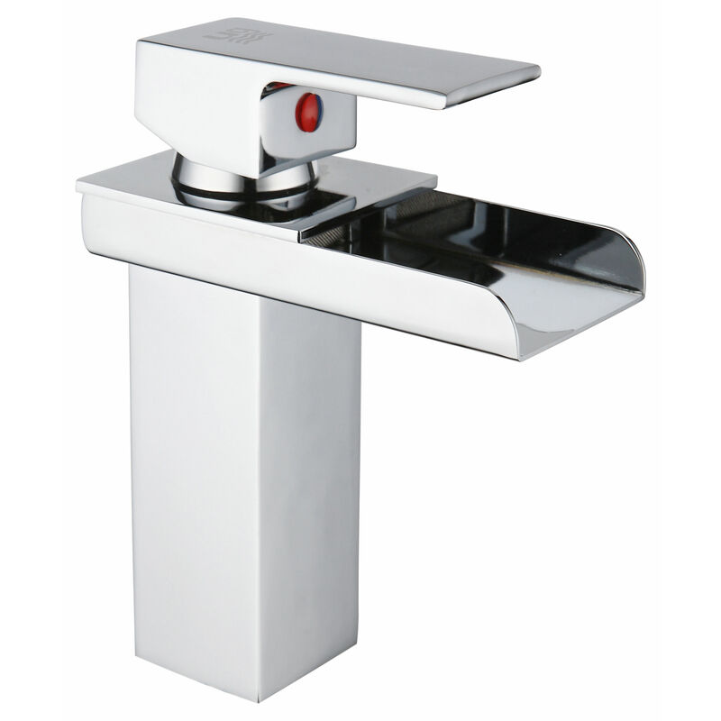 

DP Grifería - Grifo monomando de lavabo efecto cascada modelo Menta