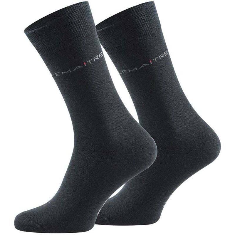 Calzini da lavoro in cotone Lemaitre Lemir Nero