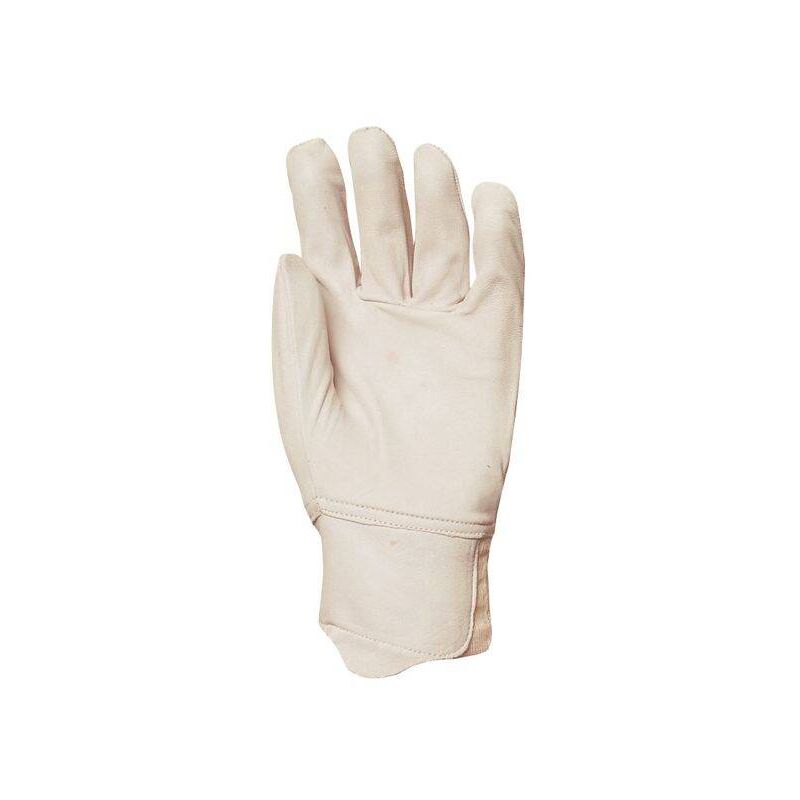 Image of Guanti da lavoro in pelle idrorepellente Eurotechnique con protezione delle arterie 2260 (lotto di 10 paia di guanti) Bianco 11 - Bianco