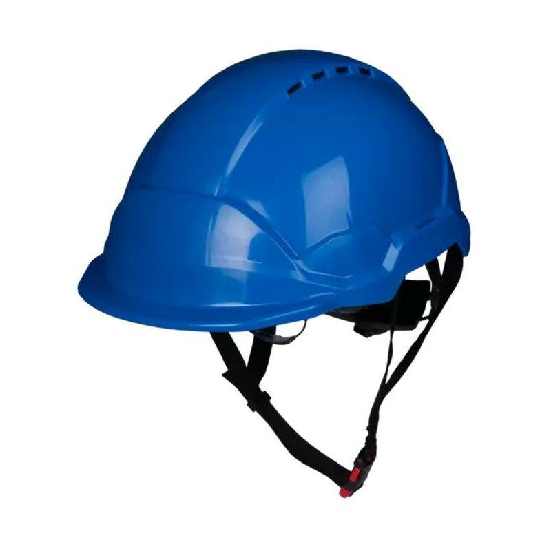 Image of Casco di sicurezza ventilato con occhiali Coverguard phoenix wind abs Blu Unico - Blu