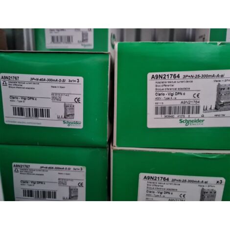 DPN VIGI 3P+N C 10A 300mA-AC SCHNEIDER A9D41710 DISJONCTEUR DIFFERENTIEL