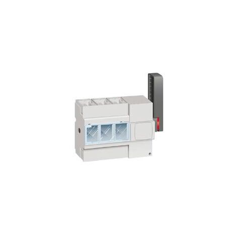 DPX IS 250 3 POLES 100A COMMANDE LATERALE DROITE DECLENCHEMENT A DISTANCE LEGRAND 026641
