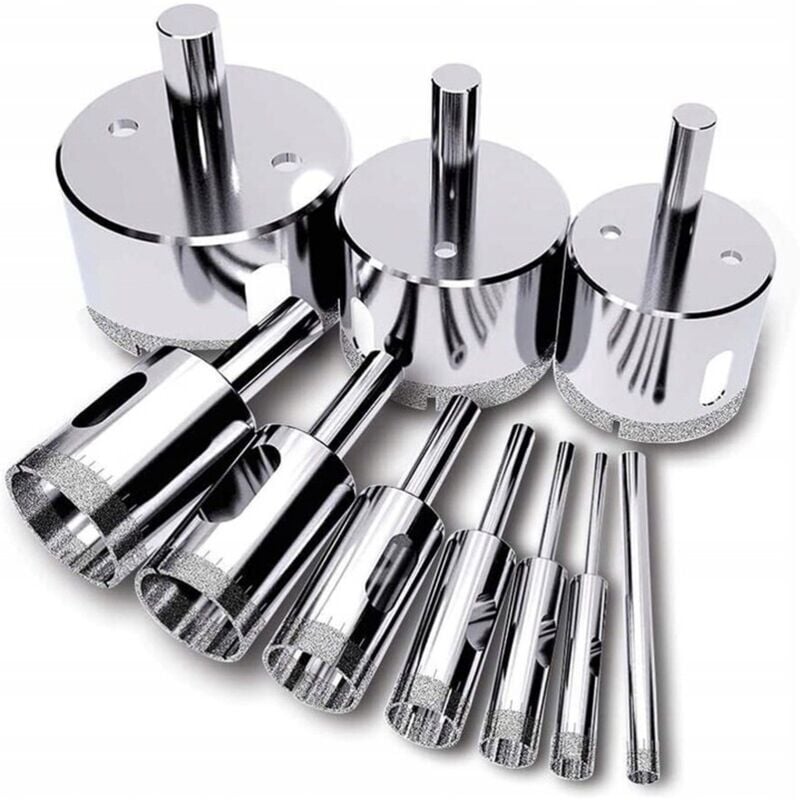 Image of INHHUB Diamantbohrer Profi 6-68 mm 10 Stück-INHHUB