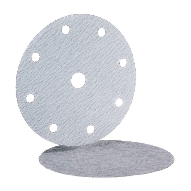 Disque abrasif auto-agrippant d 150mm VC154 Long Life vel G180 - hermes - 6208532