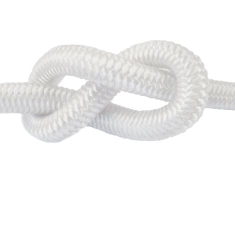 DQ-PP Corde Élastique 10mm 75m Blanche