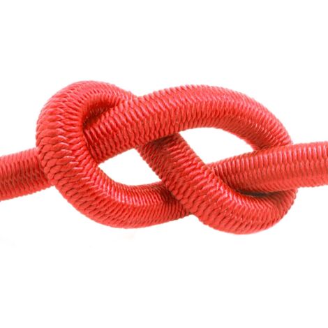DQ-PP Corde Élastique 4mm 100m Rouge