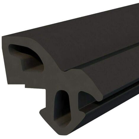 DQ-PP Dichtung PVC Aluplast S-1560 Schwarz 5m