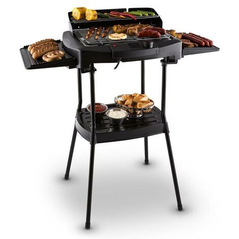 main image of "Dr. Beef II Grill de table électrique Barbecue sur pied 2000W"