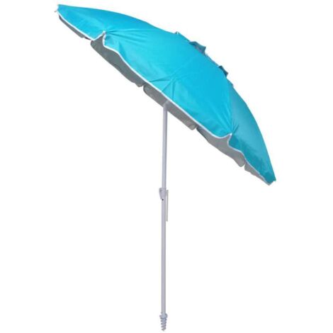 Dr. C Ombrellone Antivento Azzurro Diametro 200 cm in Alluminio