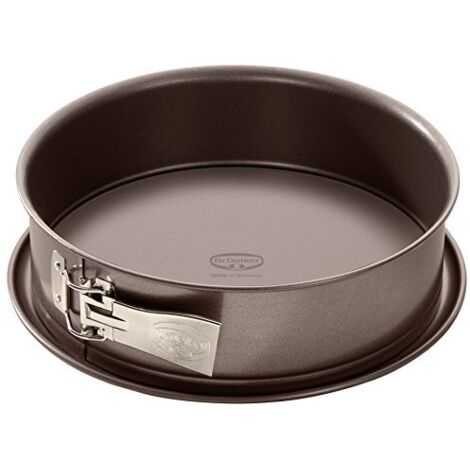 Dr. Oetker, Back-Harmonie, Taglia con Fondo Staccabile, Lamiera d'Acciaio, Marrone, Diametro 26 cm