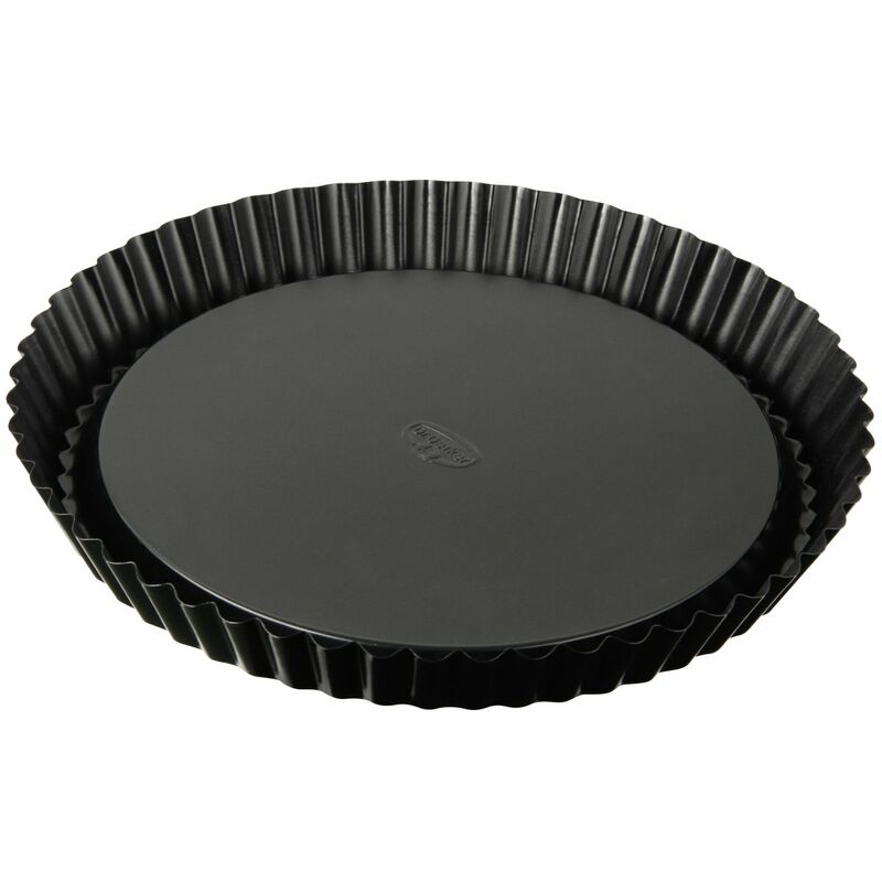 Tradition Obstkuchenform 30 cm Stahlblech in Schwarz Backform-1452 - Dr.oetker