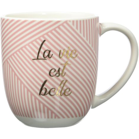 Draeger Paris - Tazza Regalo - "LA VIE EST BELLE"