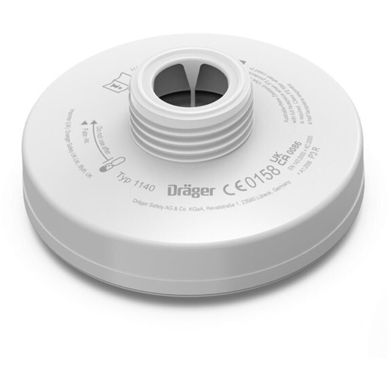 Dräger X-plore Rd40 Filtre à particules P3 r avec raccord fileté standard Rd40 pour masque de protection mono-filtre, certifié en 148