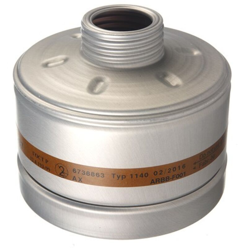 Dräger Filtre de protection respiratoire Rd40 ax, certifié ce contre les gaz et les vapeurs