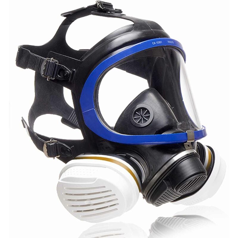Dräger X-plore 5500 Masque de Protection Complet avec filtres A2 P3 remplaçables Adapté aux poussières et pour des travaux de Peinture et de Bricolage
