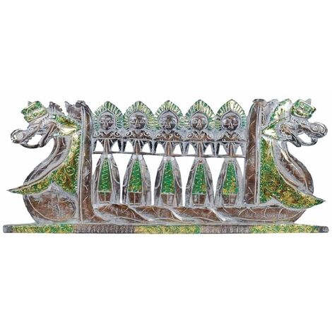 Dragon décoration murale de bois