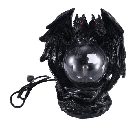 Dragon Plasma Ball Light Lamp Touch Sensitive Nightlamp Kid , Air Ions Plasmaball,Dinosaur Dragon Smaug Modern