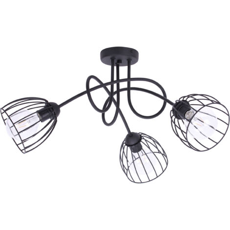 Draht-Hängelampe Retro Loft Edison LED E27