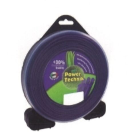 Draht POWER TECHNIK Freischneider violett Vierkant Durchmesser 3,0 mm Länge 50 mt