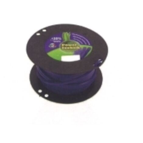 Draht POWER TECHNIK Freischneider violett Vierkant Durchmesser 4,4 mm Länge 40 mt