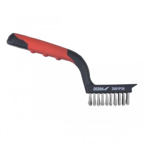 Drahtbürste Dedra 2001p36 Edelstahl 180 cm ergonomisch