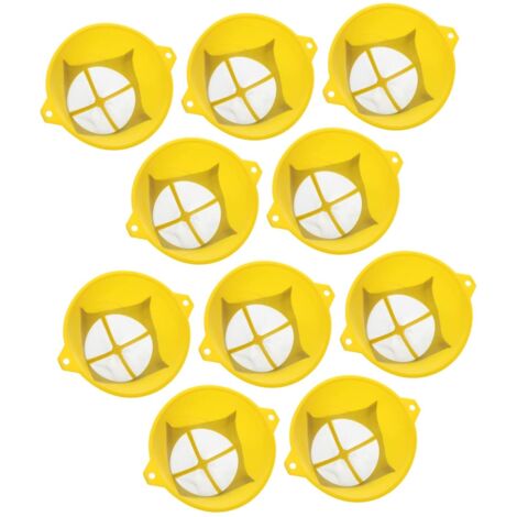 Drahtfarbenfilter für Ölfarben, Gitterdesign für Heimwerkerprojekte und den professionellen Einsatz, 13 cm Durchmesser, 10 Stück