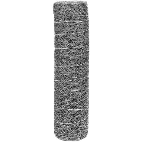 Drahtgitter Volierendraht 25mm 6eck 0.5x25m verzinkt Drahtzaun Maschendraht