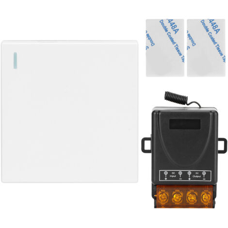Drahtlose Fernbedienung für Smart-Schalter, Empfängerset RC002-DC 12-72V für Hausautomatisierungsbeleuchtung