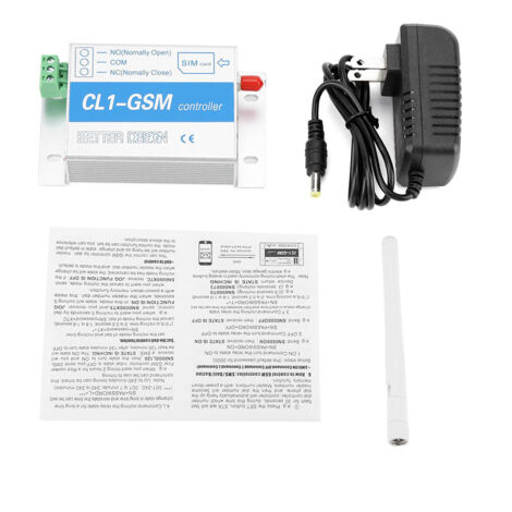 Drahtlose GSM-Fernbedienung mit SMS-Benachrichtigungen für Hausalarmanlagen, CL1-GSM Smart-Schalter, 110–240 V, US-Stecker