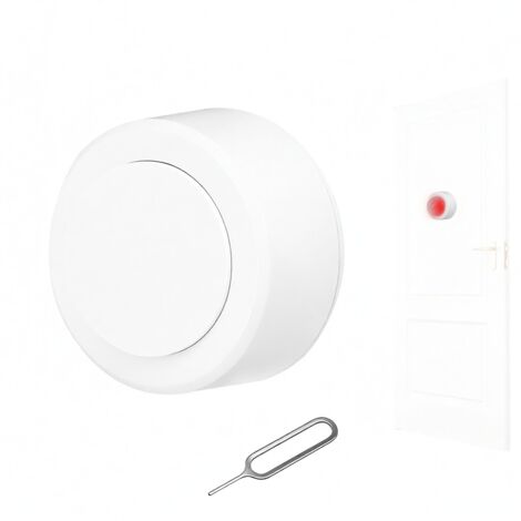 Drahtloser ZigBee-PIR-Infrarot-Bewegungsmelder, 120°-Erkennungswinkel, kompatibel mit Hausautomationssystemen, App-Benachrichtigungen, Hub erforderlich