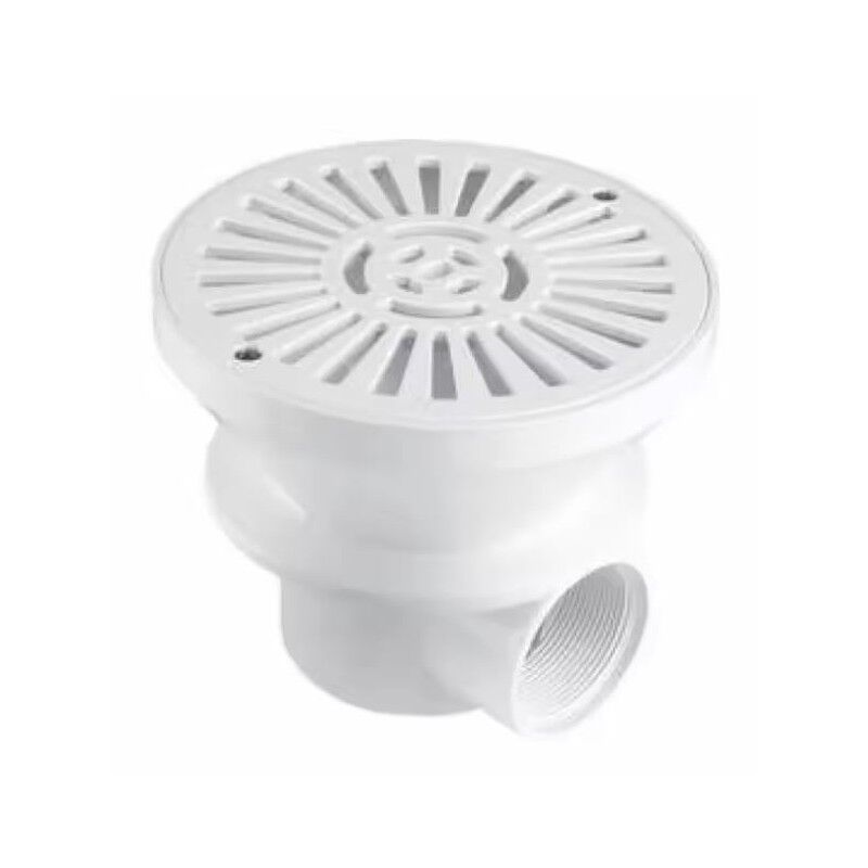 Bonde de fond pour piscine béton et liner, 2''