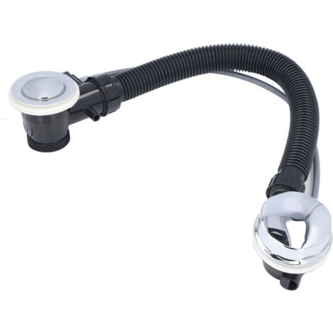 Drain de baignoire flexible et dissimulé pour débordement SPA, tuyau d'évacuation pour cuisine et salle de bain