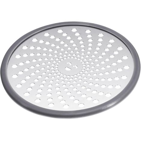 Drain de Douche en Acier Inoxydable Douche Drain Attrape-Cheveux Filtre a Cheveux Filtre Vidange Antirouille Anti-colmatage Facile à Nettoyer pour Salle de Bain Cuisine Baignoire - Argent