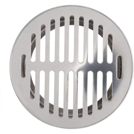 Drain de Plancher, Drain de Plancher Anti-Blocage de Balcon d'acier Inoxydable pour l'usage extérieur de Cour(150 mm)