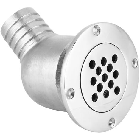 Drain de pont de bateau en acier inoxydable, 45 degrés, accessoire de remplacement pour yacht