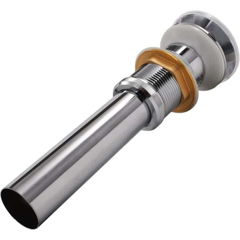 Drain d'évier escamotable Acier inoxydable vidaXL